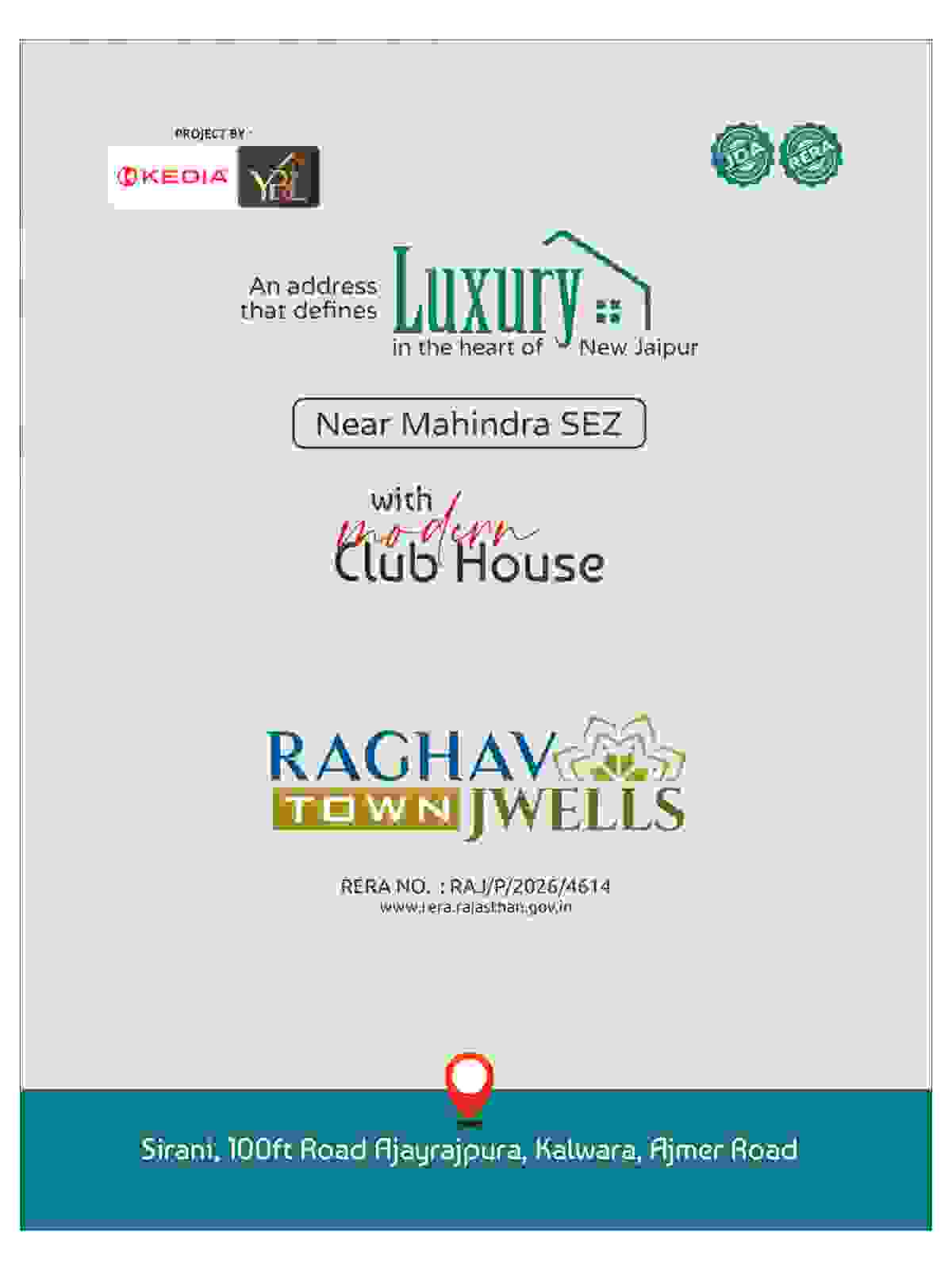 Raghav Town Jewels, Kalwara, Ajmer Road